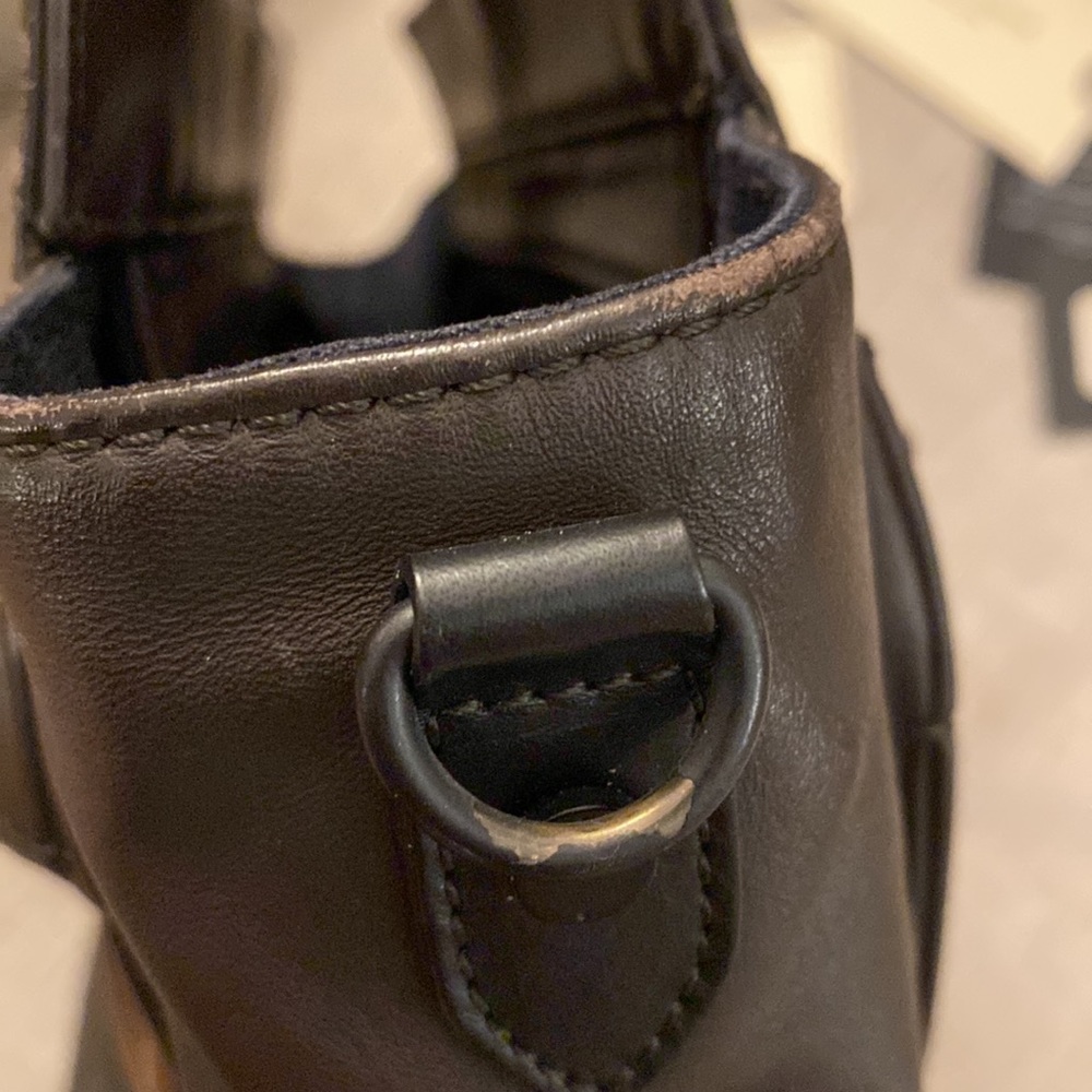 RAG & BONE Mocha Brown Small Pilot Bag - Picture 11 of 13